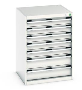 Bott Professional Cubio Tool Storage Drawer Cabinets 65cm x 65cm Bott Cubio 7 Drawer Cabinet 650W x 650D x 900mmH